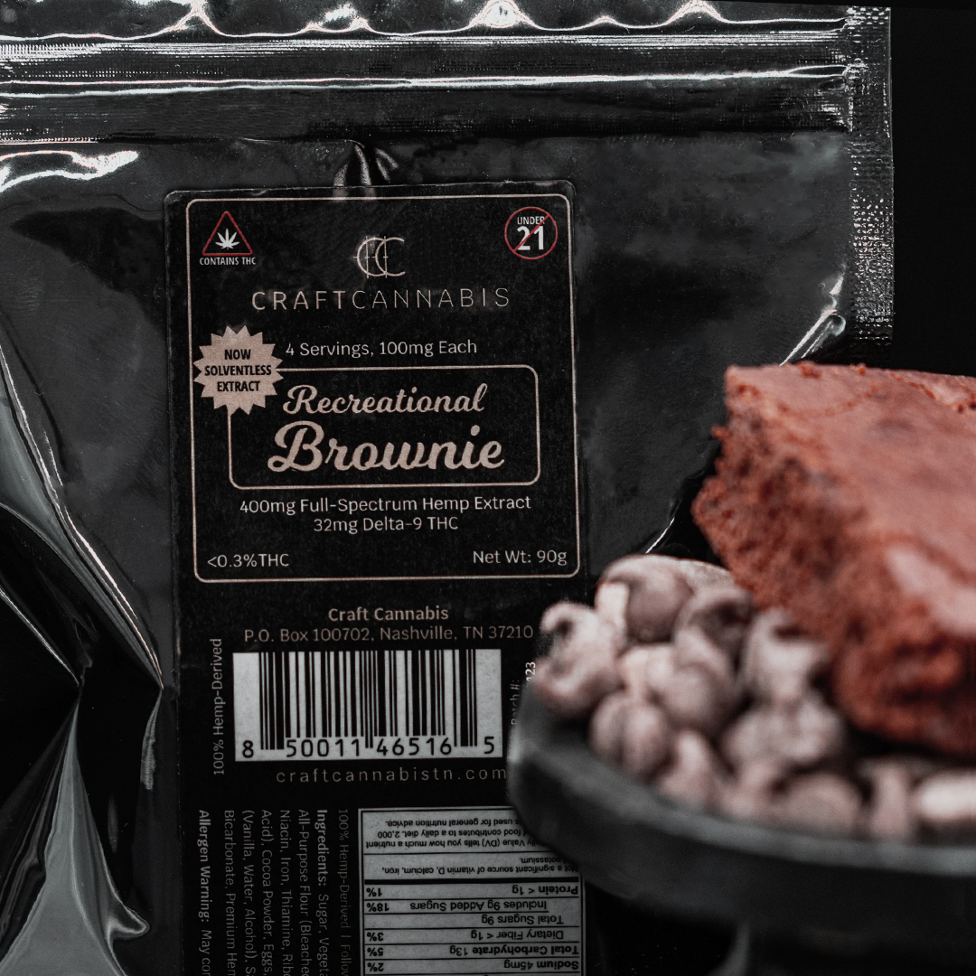 Recreational THC Brownie Australia
